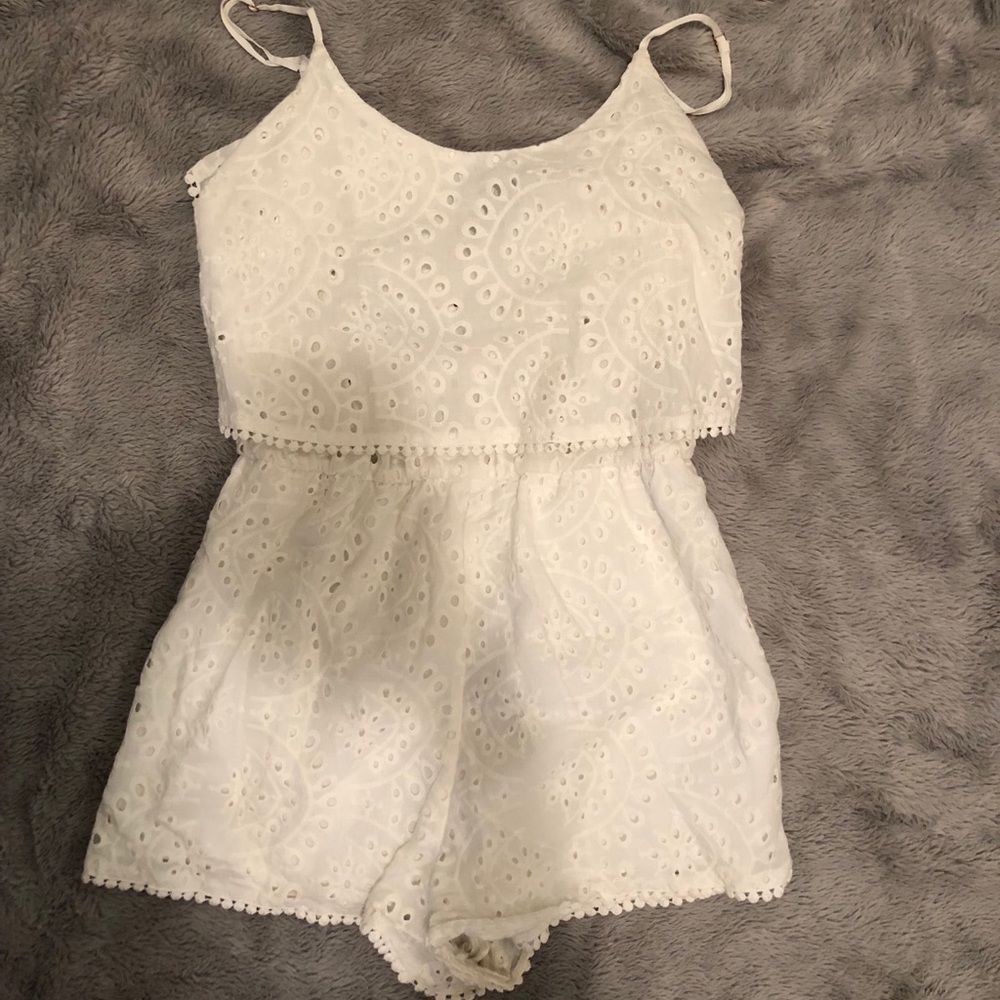 White romper